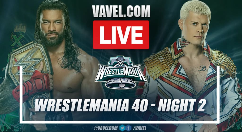WWE Wrestlemania 2024 Night 2 (7 April 2024)